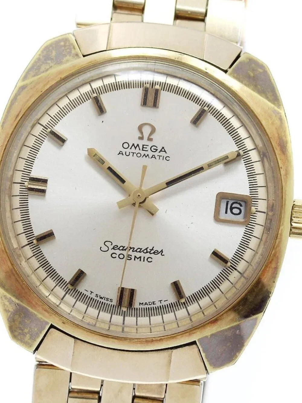 OMEGA Seamaster Cosmic 166022-TOOL105 Date Silver Dial Automatic Men's_961834